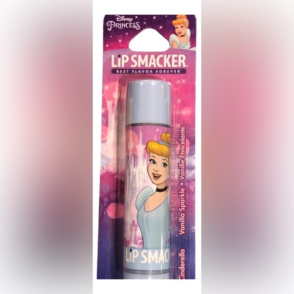 3pack Disney princess Belle Cinderella Moana lip smacker lip balms new FREE - Picture 6 of 11